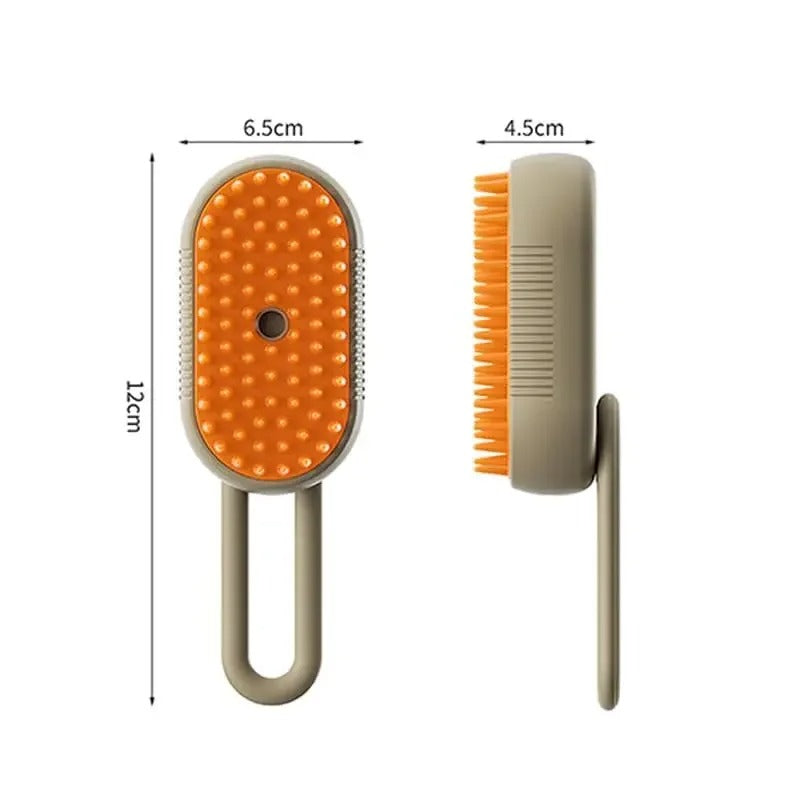 Pet Steam Brush Cat Dog Cleaning
