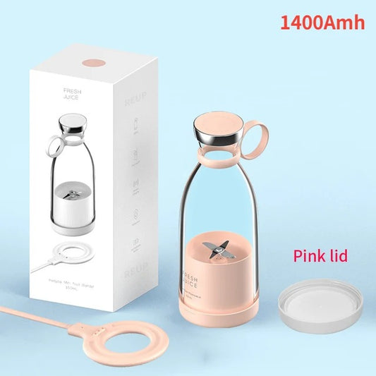 Mini Blender Électrique Portable 500ml – USB Rechargeable