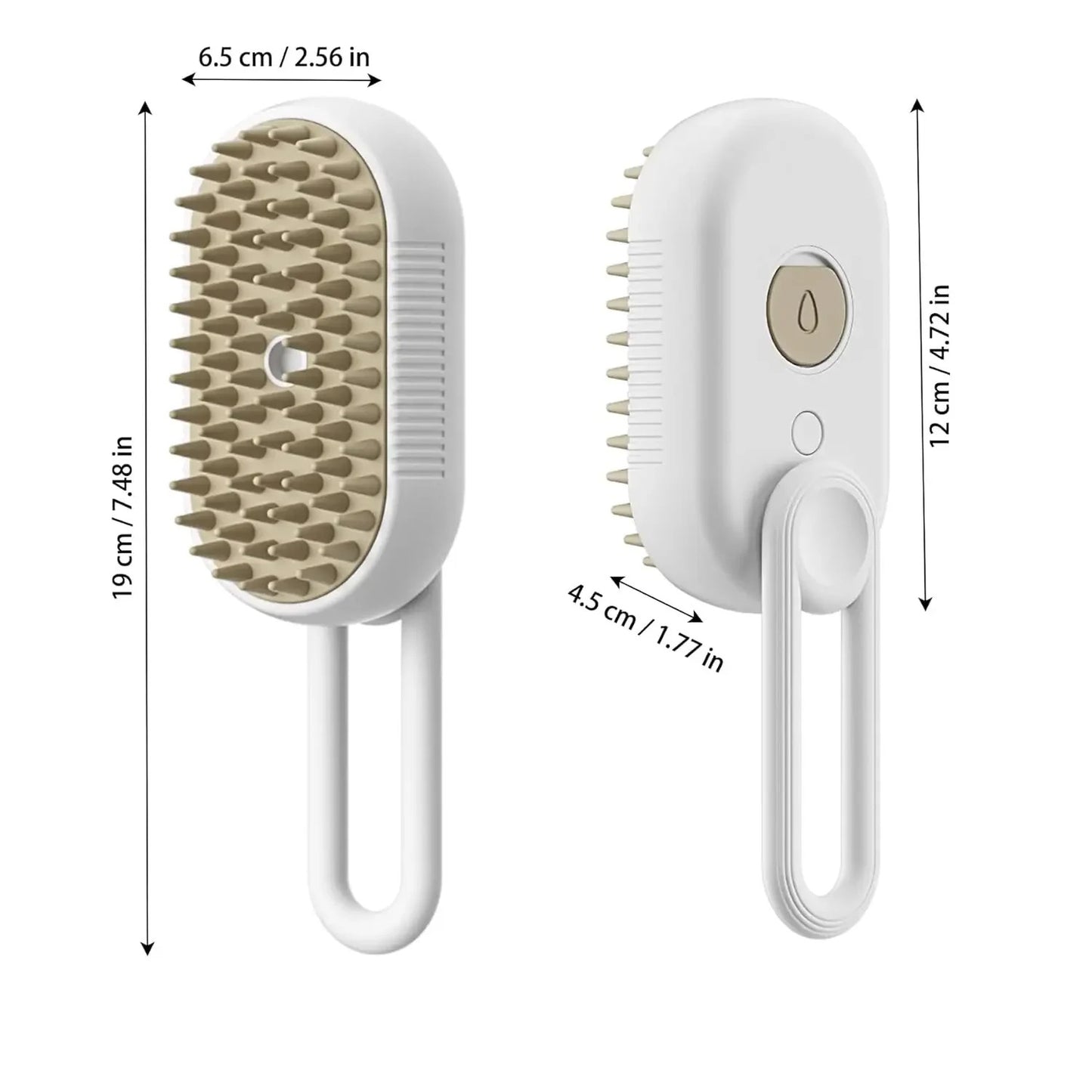 Pet Steam Brush Cat Dog Cleaning