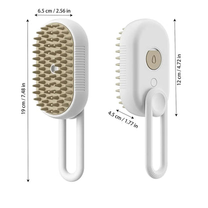 Pet Steam Brush Cat Dog Cleaning